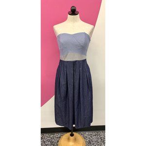 Anthropologie Mirabel Denim Culotte Size 10 S M